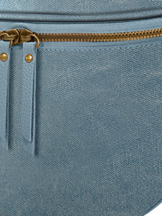 Gallantry Fanny Pack Luna Fabric Shoulder Strap Light Blue