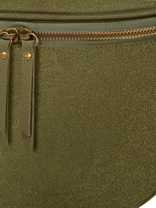 Gallantry Fanny Pack Luna Fabric Shoulder Strap Green