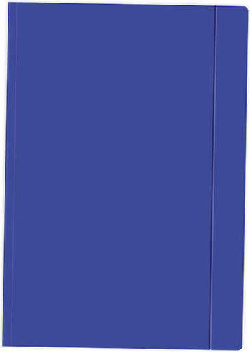 Folder Elastic Band A4+ Navy Blue