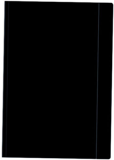 Aktenordner Elastisch A4+ Schwarz