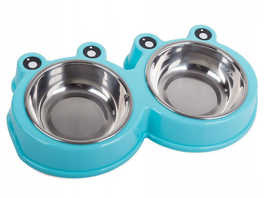 Kunststoff Futter- / Trinknapf für Hund & Katze 2 x 300ml
