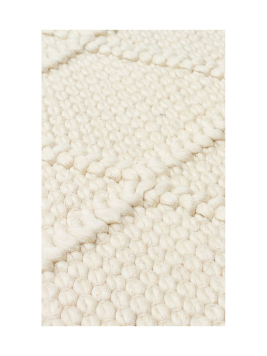 SteweHome Handmade Beige Runner Rug 80x300cm