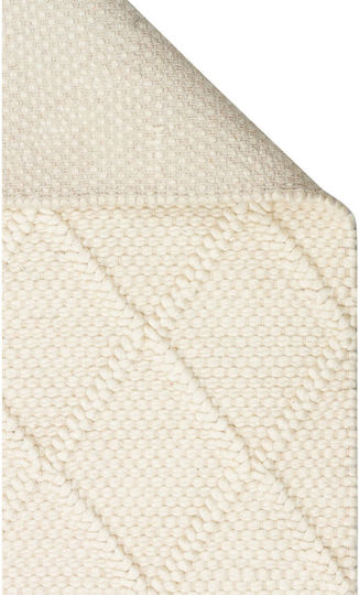 SteweHome Χειροποίητο Χαλί Διάδρομος Μπεζ 80x300cm