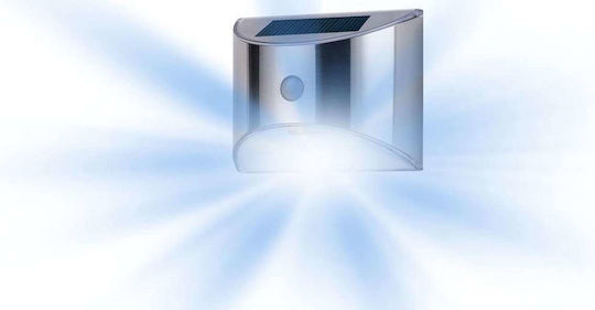 PowerPlus Set 4 Wandmontierte Solarleuchten 0.2W 50lm mit Bewegungssensor und Fotowiderstand IP44