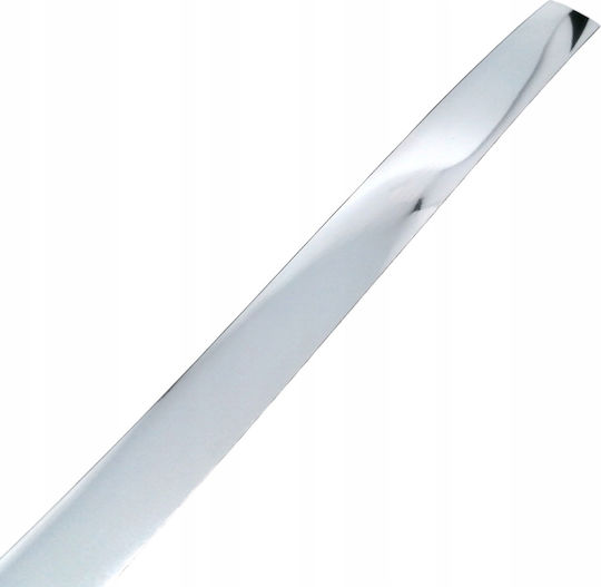 Bandă Decorativă Margine 0.6cm Pvc 6mm Crom 10 Metri Adezivă
