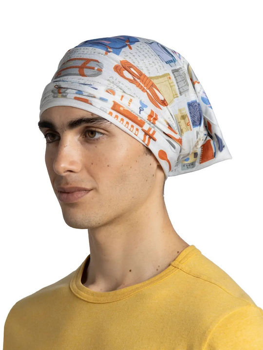 Buff Coolnet Uv Αθλητικό Περιλαίμιο Λευκό