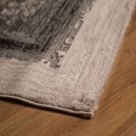 Tzikas Carpets Elements Χαλί Ορθογώνιο Μαύρο-ασημί 133x190cm