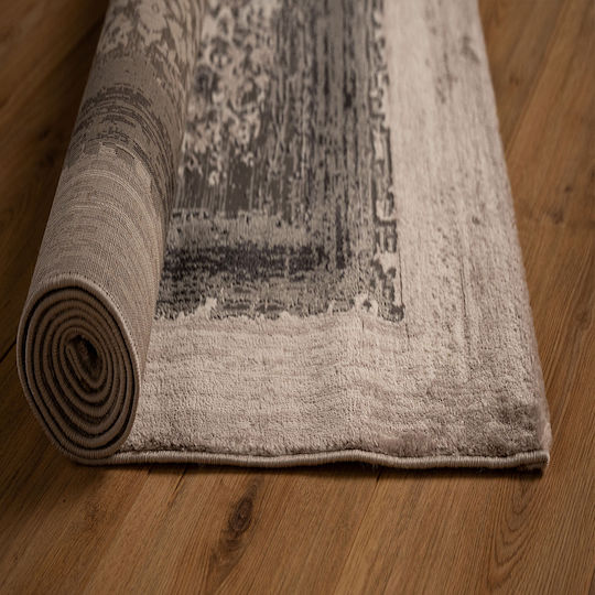 Tzikas Carpets Elements Χαλί Ορθογώνιο Μαύρο-ασημί 133x190cm