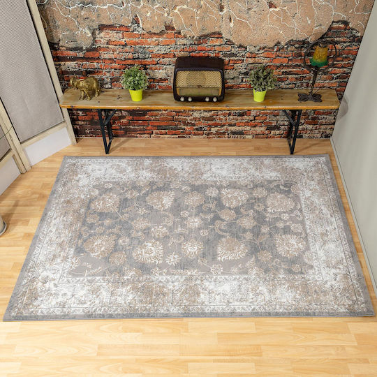 Ezzo Venice 1694ACD Rug Rectangular Gray