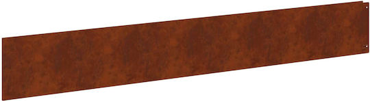vidaXL Garden Hedge in Brown Colour 1m x 15cm 10 Pieces