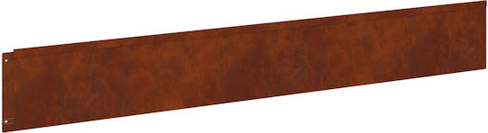 vidaXL Garden Hedge in Brown Colour 1m x 15cm 10 Pieces