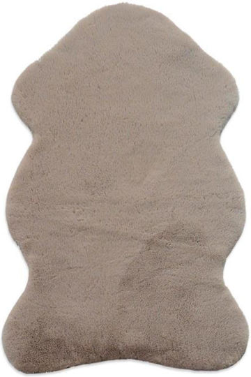 Newplan Puffy Fc25 Rutschfest Teppich Rechteckig Synthetisch,Polyester/Cotton/Leather Taupe