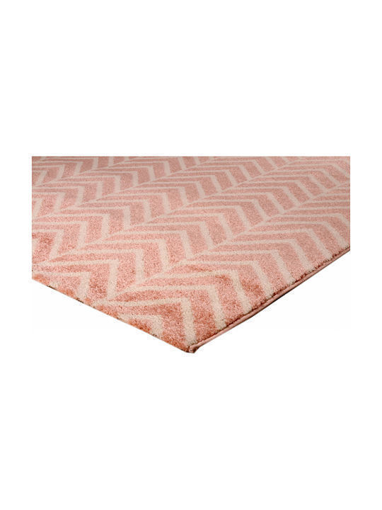 Tzikas Carpets Siesta 00148-255 Teppich Rechteckig Synthetisch,Polyester/Cotton/Leather Pink