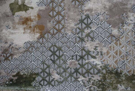 Tzikas Carpets Elements 39798-040 Килим Правоъгълена Beige / Green