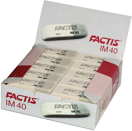 Factis Im40 Double-sided Eraser Im40025p