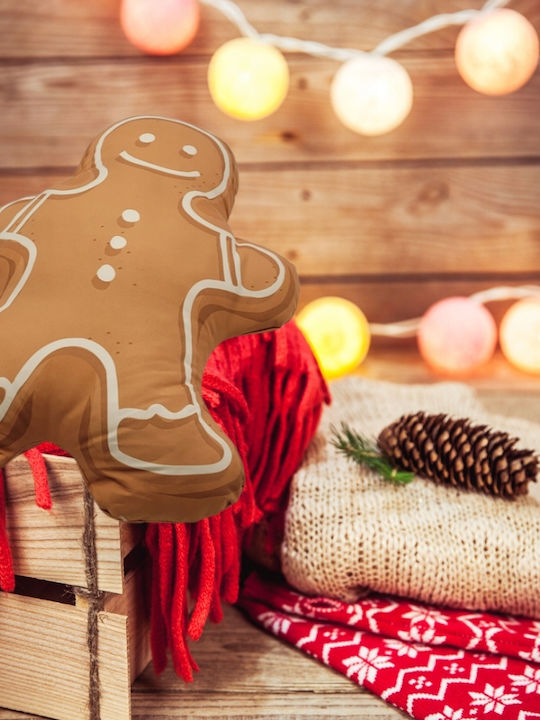 Pan Cookie Christmas Pillow Cookie Gingerbread Gingerbread Pillow