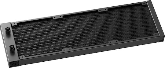 Deepcool LE360 Zero Dark v2 Υδρόψυξη AIO CPU με 3 Ανεμιστήρες 120mm