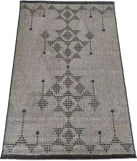 Eurofil Magic Χαλί Ορθογώνιο Καλοκαιρινό Ψάθινο Grey 160x230cm