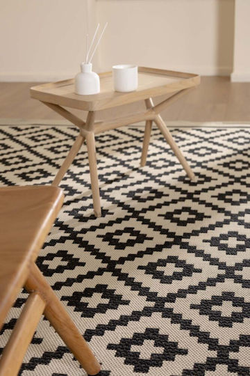 Royal Carpet Flox 721W Χαλί Ορθογώνιο Καλοκαιρινό Ψάθινο Black 160x230cm