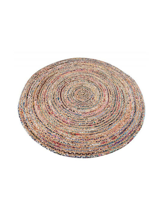 Rug Round Beige