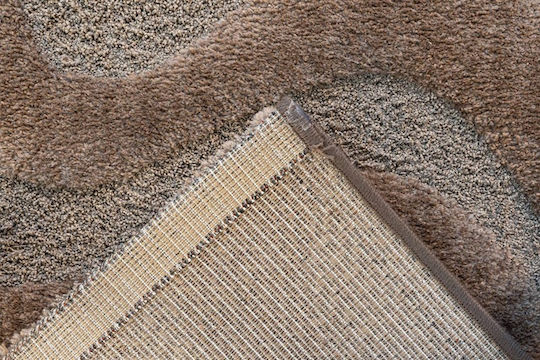 Bekas Carpets Teppich Rechteckig Synthetisch,Polyester/Cotton/Leather Braun