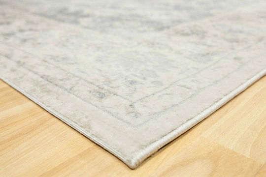 Ezzo Venice 7383acd Килим За Камина Пътека Сив 80x300cm