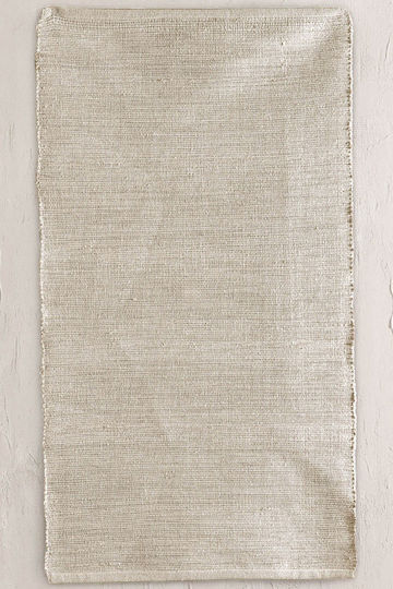 Rythmos Nisyros Χαλί Ορθογώνιο Βαμβακερό Εκρού 70x140cm
