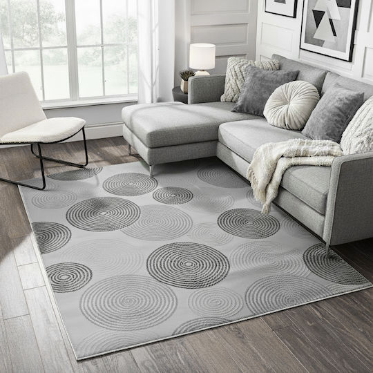 Saray Home Delux Χαλί Ορθογώνιο Γκρι 240x290cm