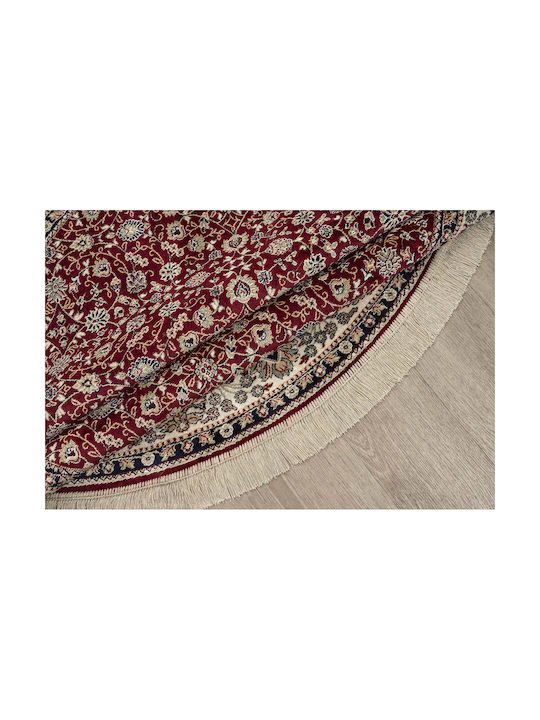 Newplan Sonia 553/301220 R Teppich Rechteckig Synthetisch,Polyester/Cotton/Leather mit Fransen Bordeaux