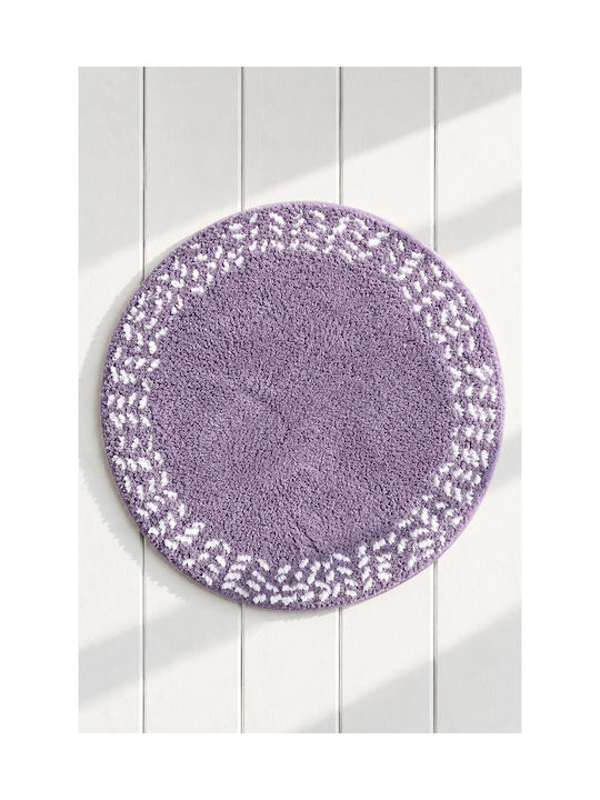 Nima Elise Χαλί Ορθογώνιο Βαμβακερό Dusty Lilac 60x60cm