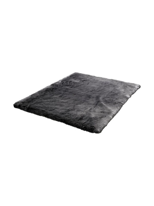 Obsession Samba 495 Χαλί Διάδρομος Shaggy Γκρι 80x150cm