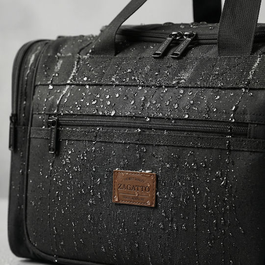 Zagatto Geantă Voiaj 24l Neagră Textilă M40xL20xÎ25cm