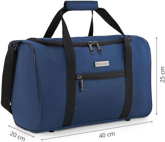 Zagatto Sack Reise 20lt Blau Stoff M40xP20xH25cm Zagatto