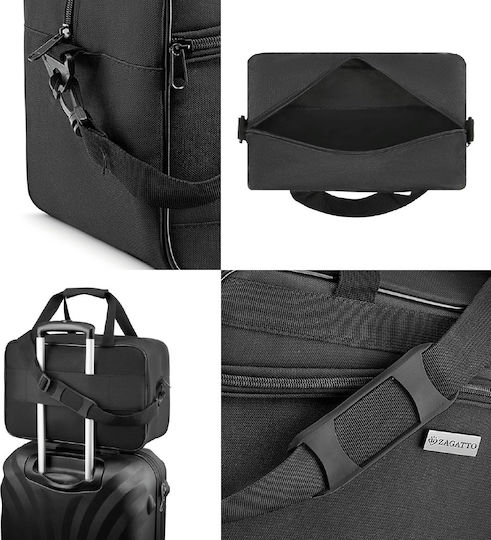 Zagatto Sac De Voiaj Tip Rucsac 24l Negru Textil M40xL20xÎ25cm