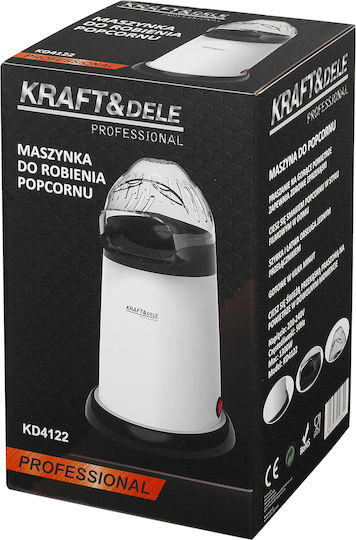Kraft & Dele Μηχανή Ποπ-Κορν Ζεστού Αέρα 1300W