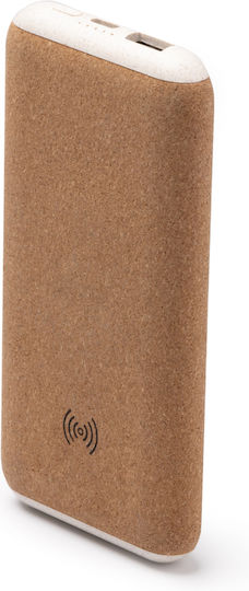 ROTOX Beiges Power Bank 10000mAh 15W mit USB-A Ausgangsanschlüsse und USB-C Ausgangsanschlüsse