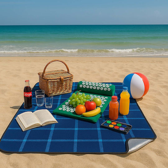 Picnic Beach Blanket Insulation Foldable Travel Waterproof 200x150