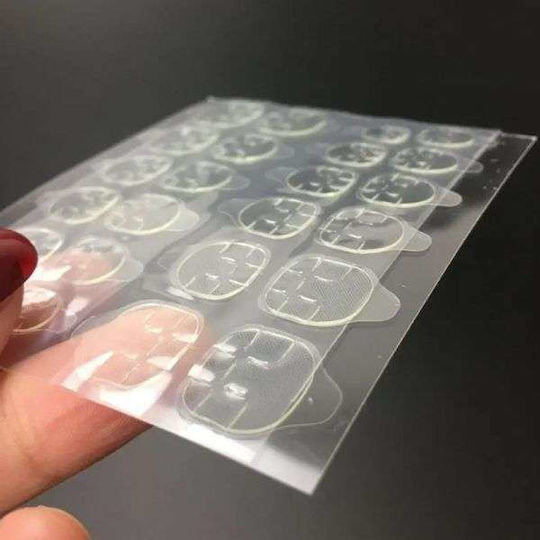 Double-Sided Nail Tips Sheets Nail Jelly Glue Manicure Adhesive Paste