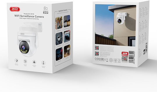 XO 249-0359 Cameră de Supraveghere IP Wi-Fi Full HD+ 3MP cu Comunicare Bidirecțională