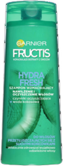 Garnier Fructis Hydra Fresh Sampon De Par Curățare Profundă Pentru Păr Gras 400ml