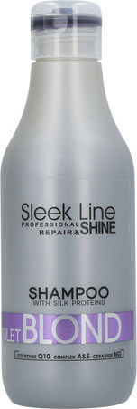 Stapiz Sleek Line Violet Blond Шампоан За Запазване На Цвета За Оцветена Коса 300мл