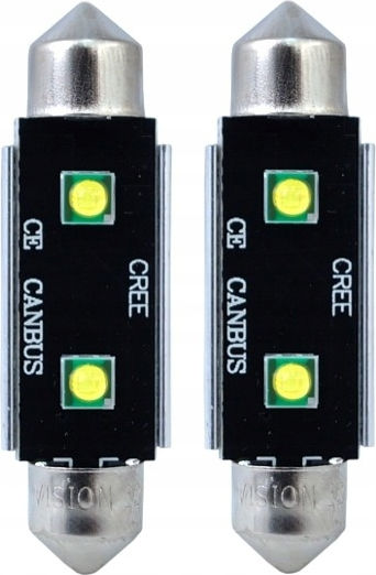 2x Крушка C5w C10w 41mm Vision Festoon 12v Retrofit Canbus