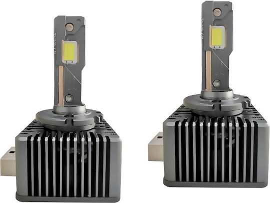 D1s LED Xenon Birnen 12/24V Plug & Play Canbus 6000K 35W