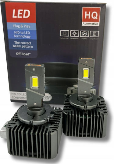 D1s LED HID Xenon Крушки S28 Ultra Мини Plug & Play 12000 Lm 12/24v