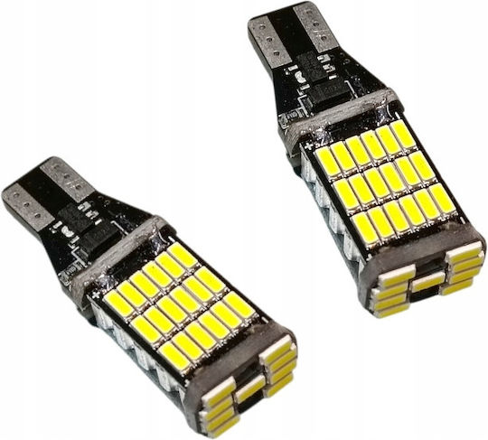 W16w LED Canbus Autolampen Weiß 6000K Weiß T15 Stark 2 Stück