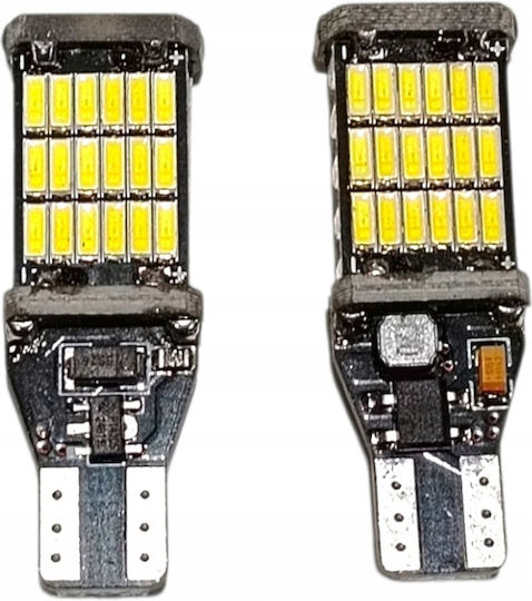 W16w LED Canbus Autolampen Weiß 6000K Weiß T15 Stark 2 Stück