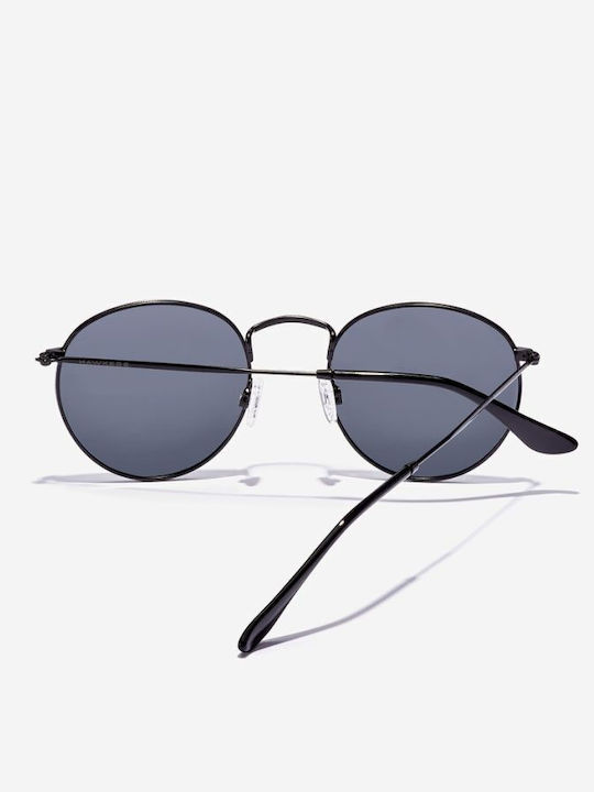 Hawkers Moma Unisex Sunglasses with Black Metal Frame and Gray Polarized Lens HMMI22BGMP