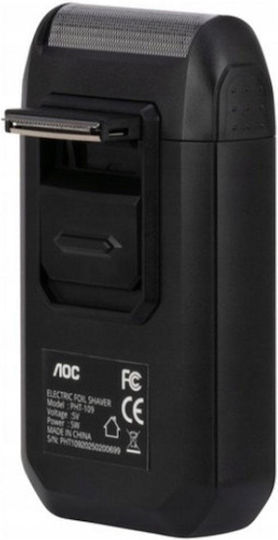 AOC _PHT109BK Foil Ξυριστική Μηχανή Σώματος Επαναφορτιζόμενη
