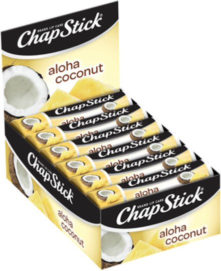 Moisturizing Lip Balm Coconut Pineapple Chapstick Aloha Coconut 1 Piece