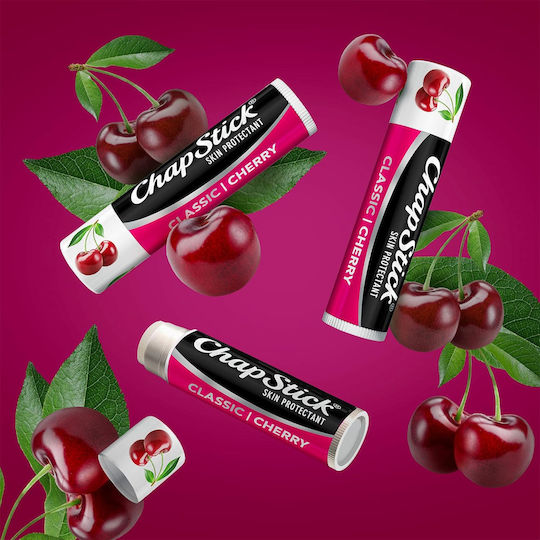 Chapstick Classic Cherry Balsam de Buze Hidratant Regenerator Aromă de Cireșe 4 G